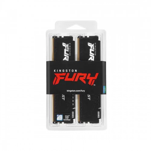 Комплект модулей памяти Kingston FURY Beast KF556C40BBK4-128 DDR5 128GB (Kit 4x32GB) 5600MHz