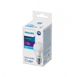 Лампа Philips Ecohome LED Bulb 13W 1250lm E27 865 RCA