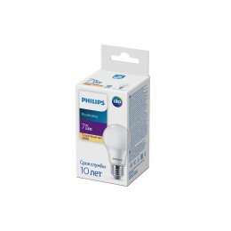Лампа Philips Ecohome LED Bulb 7W 500lm E27 830 RCA