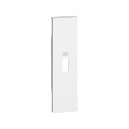 Лицевая панель Bticino KW10C Living Now для зарядных устройств USB 1 модуль белый