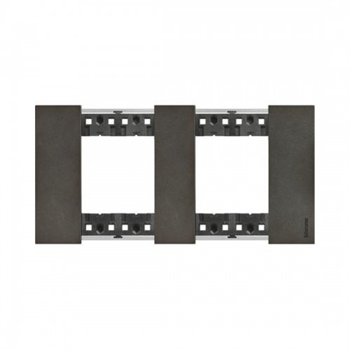 Рамка декоративная Bticino KA4802M2NG Living Now 2 поста (2+2модуля) \