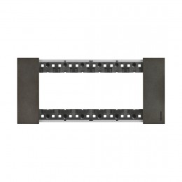 Рамка декоративная Bticino KA4806NG Living Now 6 модулей \