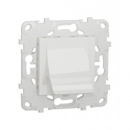 Вывод кабеля SE NU586218 Unica New 16А белый