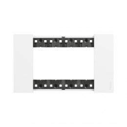 Рамка декоративная Bticino KA4804KW Living Now 4 модуля белый