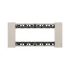 Рамка декоративная Bticino KA4806KM Living Now 6 модулей песочный