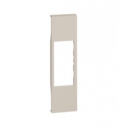 Лицевая панель Bticino KМ07 Living Now для телефонных и компьютерных розеток 1 модуль песочный