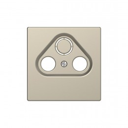 Центральная накладка MERTEN MTN4123-6033 D-Life TV розетки, 2/3 отверстий сахара