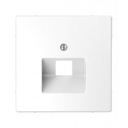 Центральная накладка MERTEN MTN4521-6035 D-Life для розетки 1-ой RJ45 белый лотос