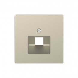 Центральная накладка MERTEN MTN4521-6033 D-Life для розетки 1-ой RJ45 сахара