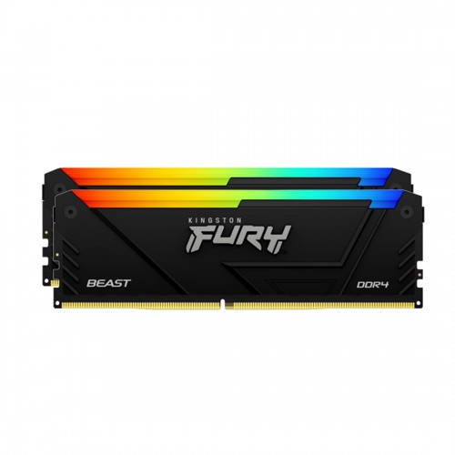 Комплект модулей памяти Kingston FURY Beast RGB KF432C16BB2AK2/16 DDR4 16GB (Kit 2x8GB) 3200MHz