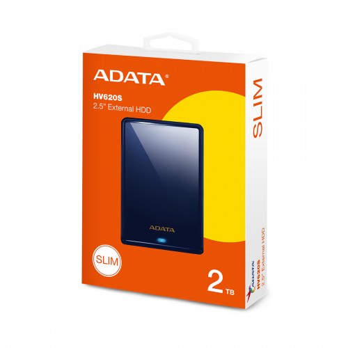 Внешний жёсткий диск ADATA HV620S 2TB Синий