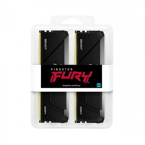 Комплект модулей памяти Kingston FURY Beast RGB KF437C19BB12AK2/32 DDR4 32GB (Kit 2x16GB) 3733MHz