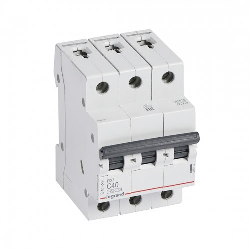 Автоматический выключатель Legrand 419712 3П C 40А RX3 4,5kA