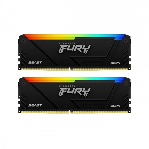 Комплект модулей памяти Kingston FURY Beast RGB KF436C17BB2AK2/16 DDR4 16GB