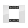 Рамка декоративная Bticino KA4802DW Living Now 2 модуля \