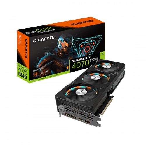 Видеокарта Gigabyte (GV-N407SGAMING OC-12GD) RTX4070 SUPER GAMING OC 12G