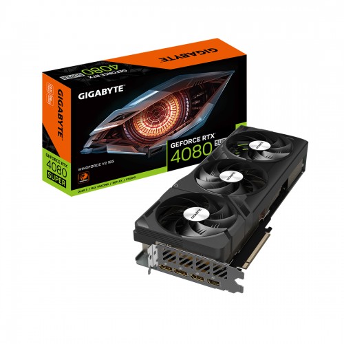 Видеокарта Gigabyte (GV-N408SWF3V2-16GD) RTX4080 SUPER WINDFORCE V2 16G