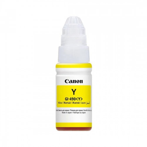 Чернила Canon INK GI-490 Yellow