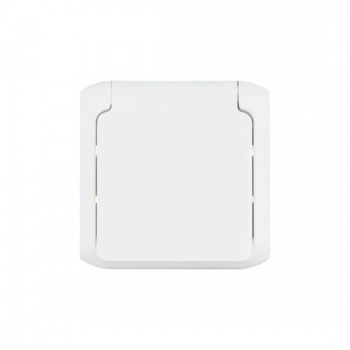 Розетка с крышкой Legrand Forix 16A 250В IP44 накладная белый