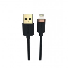 Интерфейсный кабель Duracell USB7012A USB-A to Lightning Черный