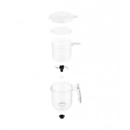 Блендер-пароварка Kitfort КТ-2322-1 белый