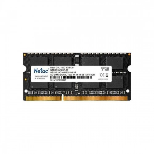 Модуль памяти для ноутбука Netac NTBSD3N16SP-08 DDR3 8GB <PC3-12800/1600MHz>