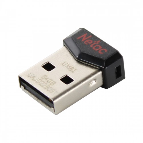 USB-накопитель Netac NT03UM81N-064G-20BK 64GB