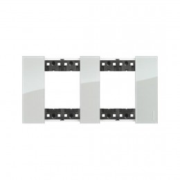 Рамка декоративная Bticino KA4802M2DA Living Now 2 поста 4 модуля Небо