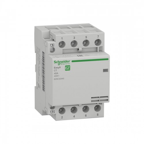 Контактор модульный SE EZ9C32440 40A 4НО 230/250В АС 50Гц