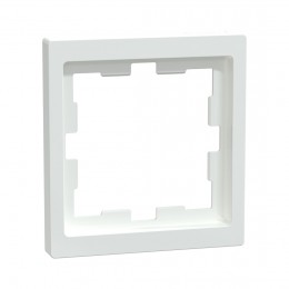 Рамка MERTEN MTN4010-6535 D-Life 1 постовая белый лотос