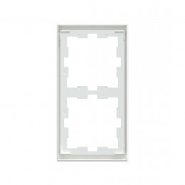 Рамка MERTEN MTN4020-6535 D-Life 2 постовая белый лотос