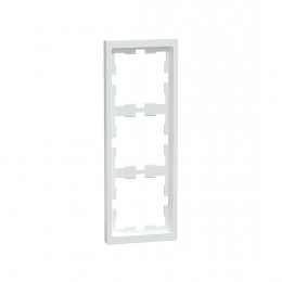 Рамка MERTEN MTN4030-6535 D-Life 3 постовая белый лотос