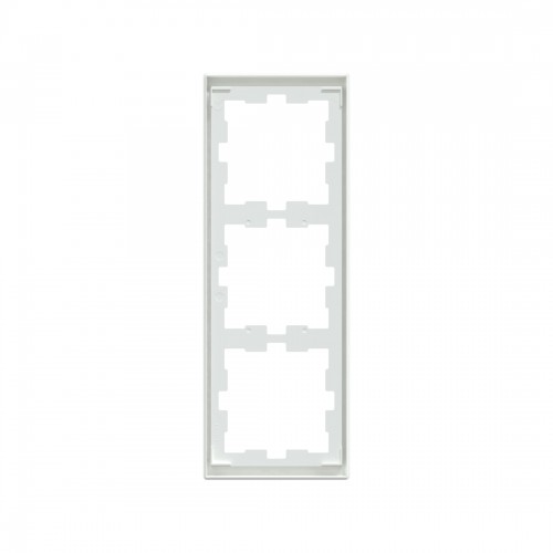 Рамка MERTEN MTN4030-6535 D-Life 3 постовая белый лотос