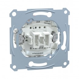 Переключатель мех-м MERTEN MTN3116-0000 D-Life 1 клавишный