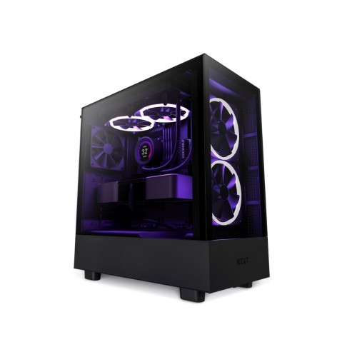 Компьютерный корпус NZXT H5 Elite CC-H51EB-01 Black без Б/П