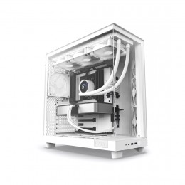 Компьютерный корпус NZXT H6 Flow CC-H61FW-01 White без Б/П