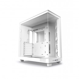 Компьютерный корпус NZXT H6 Flow CC-H61FW-01 White без Б/П