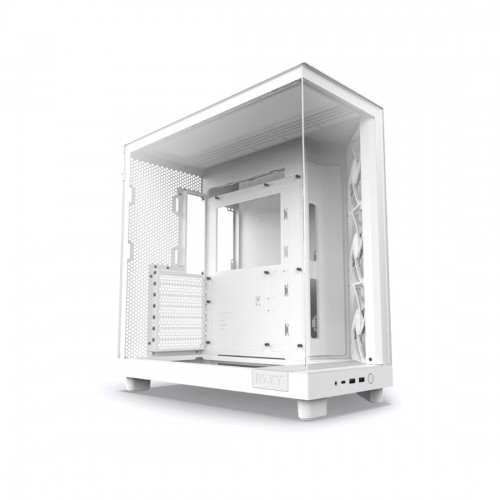 Компьютерный корпус NZXT H6 Flow CC-H61FW-01 White без Б/П