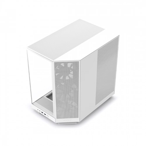 Компьютерный корпус NZXT H6 Flow CC-H61FW-01 White без Б/П