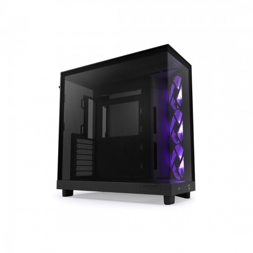 Компьютерный корпус NZXT H6 Flow RGB CC-H61FB-R1 Black без Б/П