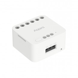 Реле двухканальное с сухим контактом Aqara Dual Relay Module T2