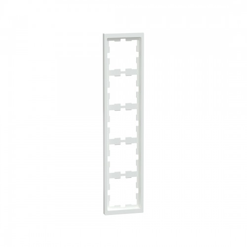 Рамка MERTEN MTN4050-6535 D-Life 5 постовая белый лотос