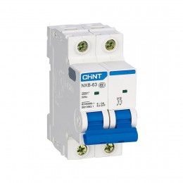 Автоматический выключатель CHINT NXB-63S 2P 4A C 4,5kA