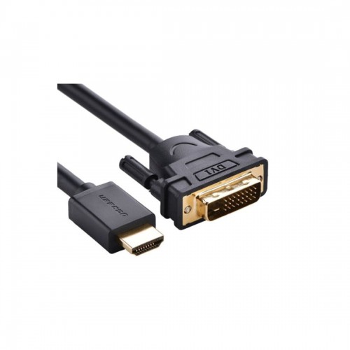 Интерфейсный кабель Ugreen HD106/11150 HDMI на DVI (24+1) 1.5 м Черный