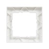 Рамка декор. универсальная 1-постовая Suno Белый