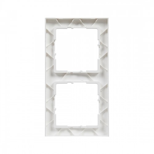 Рамка декор. универсальная 2-постовая Suno Белый