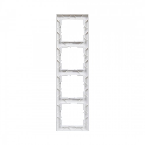 Рамка декор. универсальная 4-постовая Suno Белый