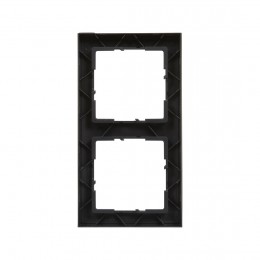 Рамка декор. универсальная 2-постовая Suno Антрацит