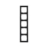 Рамка декор. универсальная 5-постовая Suno Антрацит
