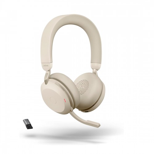 Гарнитура Jabra Evolve2 75 Link380a MS Stereo Beige USB-A